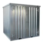2 x 2 FOCO Container Doppeltür kurze Seite, Galvanisiert