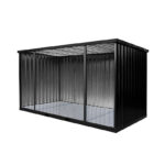 3 x 2 FOCO Container mit offener Seite RAL Classic Farbe Ihrer Wahl