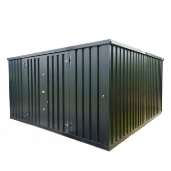 3 x 4 FOCO Kombination Container, Schwarz RAL 9005