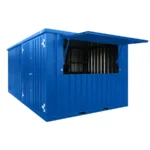 3 x 4 XL FOCO® Bar Container Blau RAL 5012