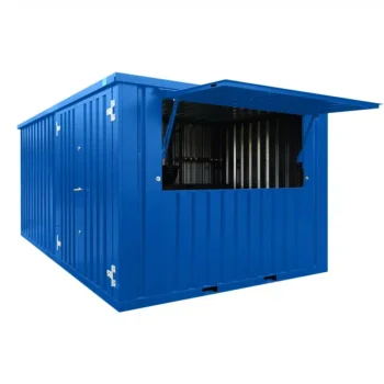 3 x 4 XL FOCO® Bar Container Blau RAL 5012