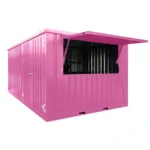 3 x 4 XL FOCO® Bar Container Rosa RAL 3014