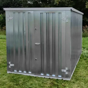 4 x 2 FOCO Container Doppeltür kurze Seite, Galvanisiert 2