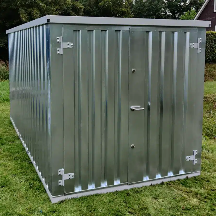 4 x 2 FOCO Container Doppeltür kurze Seite, Galvanisiert 5 4 x 2 FOCO Container Doppeltür kurze Seite, Galvanisiert 5