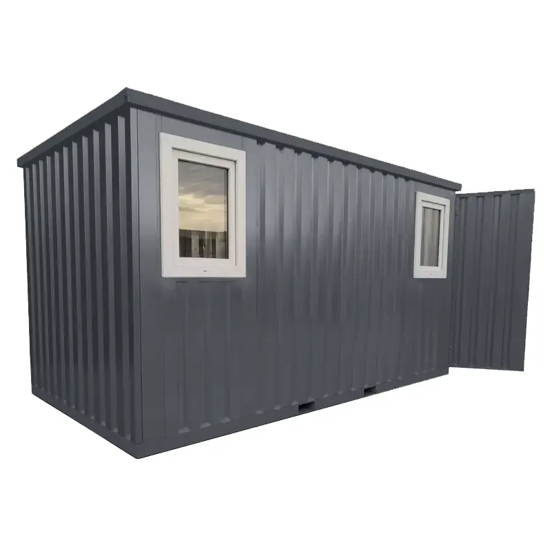 4 x 2 FOCO Container Einzeltür kurze Seite Fenster Anthrazit RAL 7016 4 x 2 FOCO Container Einzeltür kurze Seite Fenster Anthrazit RAL 7016