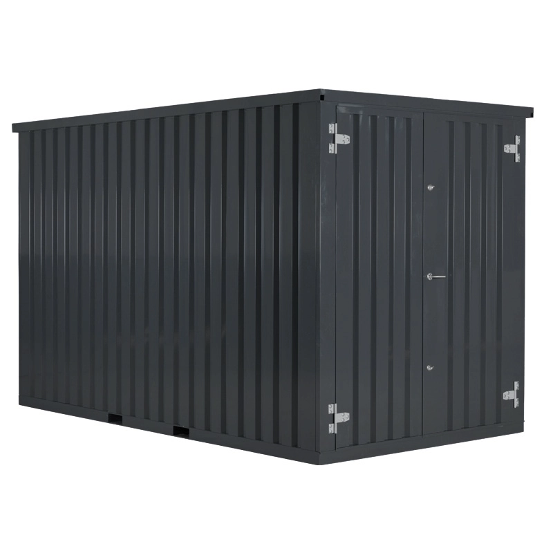 6 x 2 FOCO Container Doppeltür kurze Seite Anthrazit RAL 7016 6 x 2 FOCO Container Doppeltür kurze Seite Anthrazit RAL 7016