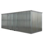 6 x 2 FOCO Container Doppeltür lange Seite, Galvanisiert