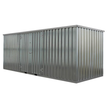 6 x 2 FOCO Container Doppeltür lange Seite, Galvanisiert