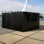 3 x 4 XL FOCO® Bar Container Blau RAL 5012