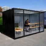 3 x 2 FOCO Container mit offener Seite RAL Classic Farbe Ihrer Wahl
