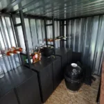 4 x 4 FOCO® Bar Container Schwarz RAL 9005