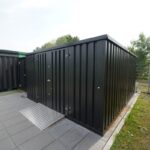 3 x 4 FOCO Kombination Container, Schwarz RAL 9005